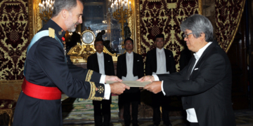 Segunda ceremonia de presentación de Cartas Credenciales en dos semanas