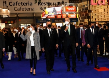 Los Reyes y Abinader inauguran FITUR 2022, con República Dominicana como “país socio”