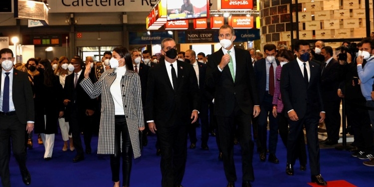 Los Reyes y Abinader inauguran FITUR 2022, con República Dominicana como “país socio”