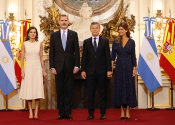 Los empresarios defienden la apertura económica en la visita del Rey a Argentina