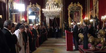 La crisis política obliga a postponer la recepción del Rey al Cuerpo Diplomático