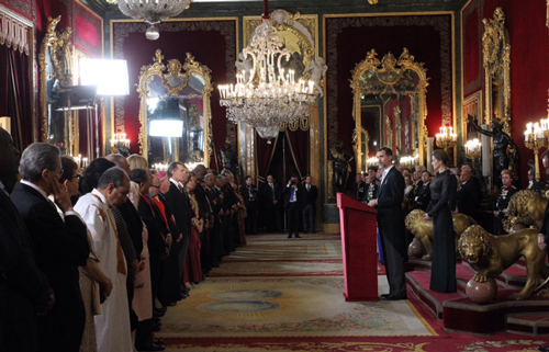 La crisis política obliga a postponer la recepción del Rey al Cuerpo Diplomático