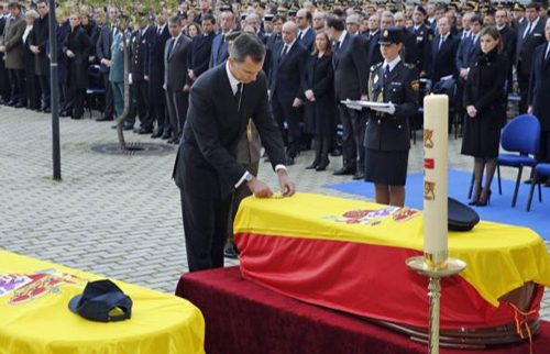 Ascendidos a título póstumo los dos policías asesinados en Afganistán