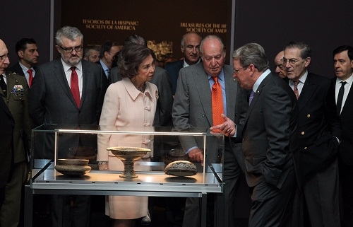 Los Reyes eméritos rinden tributo a la difusión de la cultura española en EEUU