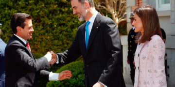 El Rey y Rajoy abordan con Peña Nieto la solidez de las relaciones bilaterales