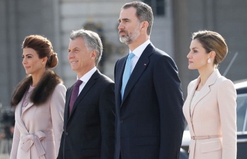 El Rey asegura a Macri que España sigue “con gran interés” los cambios en Argentina