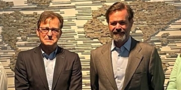 El presidente de la Fundación Consejo se reúne con el nuevo embajador en India