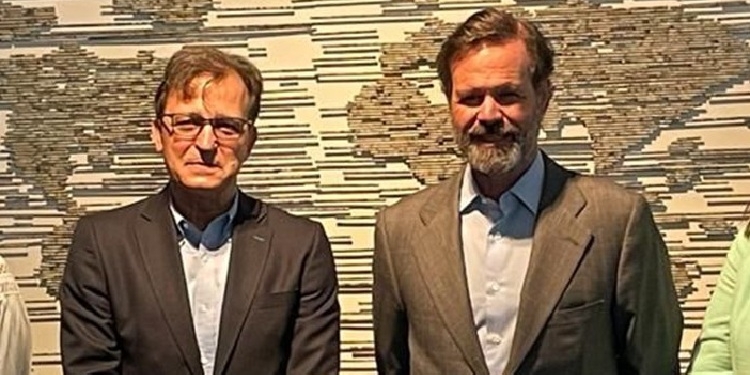 El presidente de la Fundación Consejo se reúne con el nuevo embajador en India