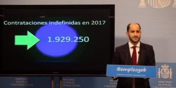 El paro registra en diciembre su mejor final de ejercicio en ocho años