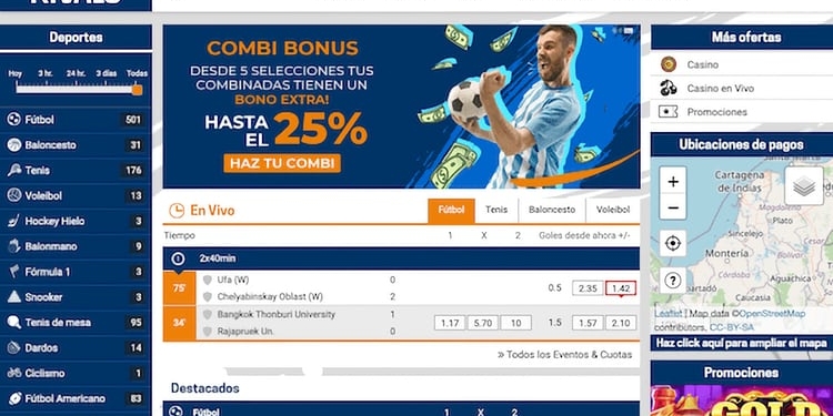 Rivalo: apuestas deportivas y casino online en Colombia