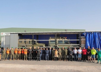 Defensa envía ocho vehículos ligeros, dos ambulancias y material sanitario a Ucrania