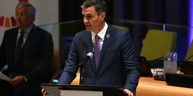 Sánchez anuncia que España incrementará hasta los 120 millones su aportación al Fondo ODS