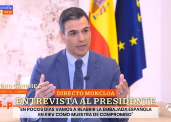 Sánchez planea viajar en un par de días a Ucrania para reunirse con Zelenski