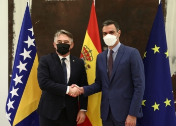 Sánchez apoya la integridad territorial de Bosnia y su proceso de adhesión a la UE