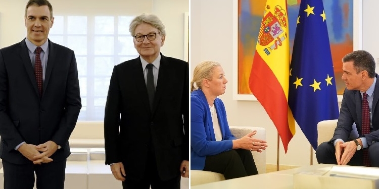 Gobierno y Comisión Europea abordan en Madrid las prioridades de la Presidencia española
