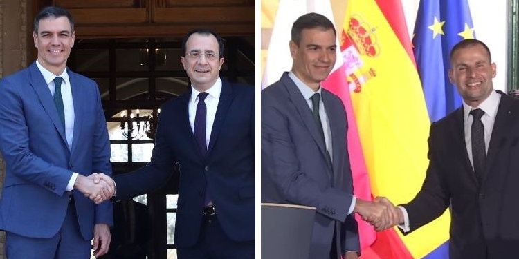 Sánchez asegura que la Presidencia española buscará una solución “bicomunal y bizonal” en Chipre