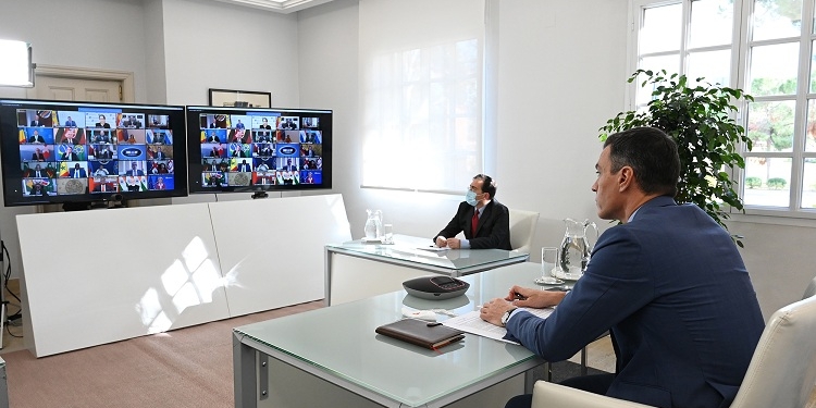 Sánchez en la Cumbre de Biden: “La democracia es un sistema frágil que debemos proteger”