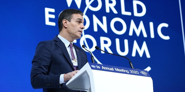 Pedro Sánchez acude a Davos para atraer inversiones y vender “las fortalezas de España”