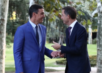 El primer ministro belga elogia a Sánchez por seguir “la vía del diálogo” en Cataluña