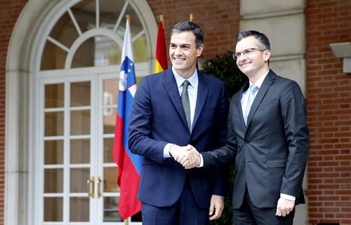 Sánchez y el primer ministro esloveno piden que el marco financiero se cierre cuanto antes
