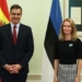 Sánchez muestra su “solidaridad y apoyo a Estonia y los países bálticos” frente a Rusia