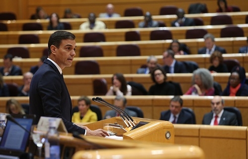Sánchez inaugura en el Senado la Cumbre Parlamentaria Mundial contra el Hambre