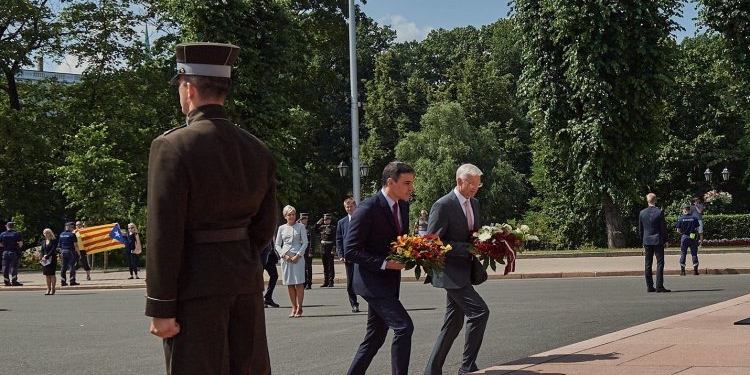 “Cataluña es un tema interno y Letonia no va a decirle a España cómo debe solucionarlo”
