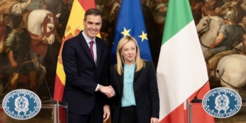 Sánchez and Meloni avoid disagrement and address “external dimension” of EU migration pact