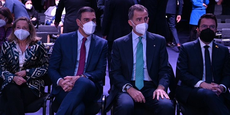 El Rey y Sánchez inauguran el MWC en “unos dramáticos momentos para Europa”