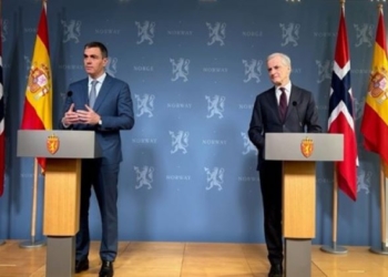 El primer ministro de Noruega se une a Sánchez en el apoyo al Estado de Palestina