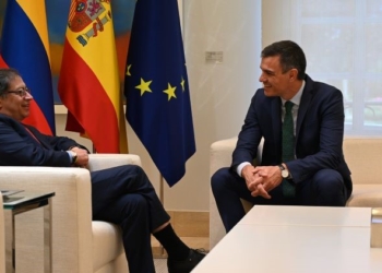 Sánchez anuncia un millón de euros para el “valiente proyecto de Paz Total” de Petro