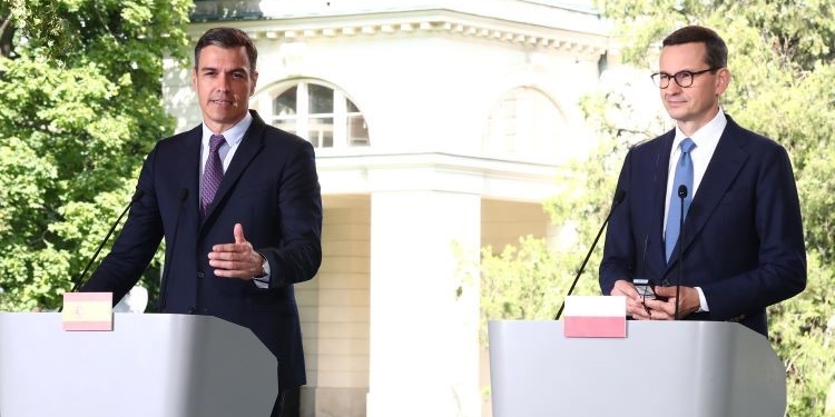España y Polonia refuerzan su cooperación militar bilateral frente a “la guerra de agresión de Rusia”