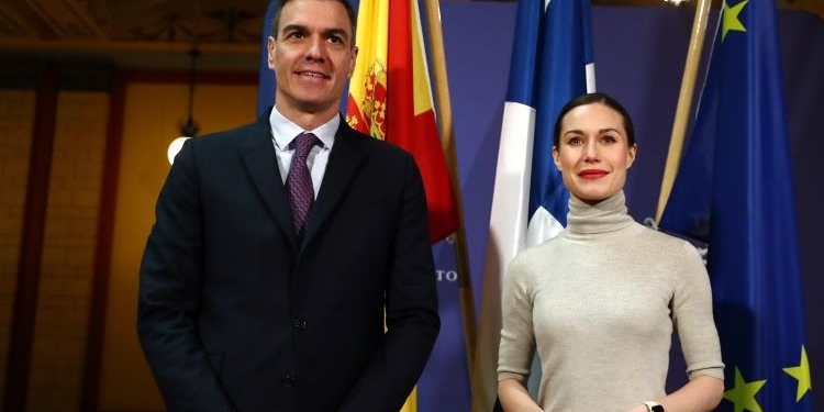 Finlandia agradece a Sánchez el “apoyo incondicional de España” a su entrada en la OTAN