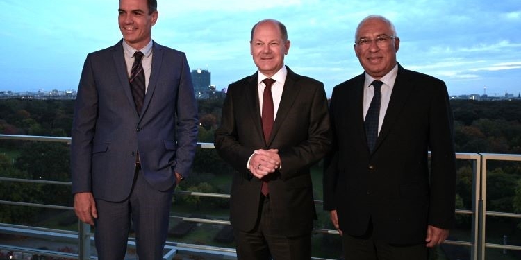 Sánchez, Scholz y Costa piden “corredores energéticos aptos” en Europa para gas e hidrógeno