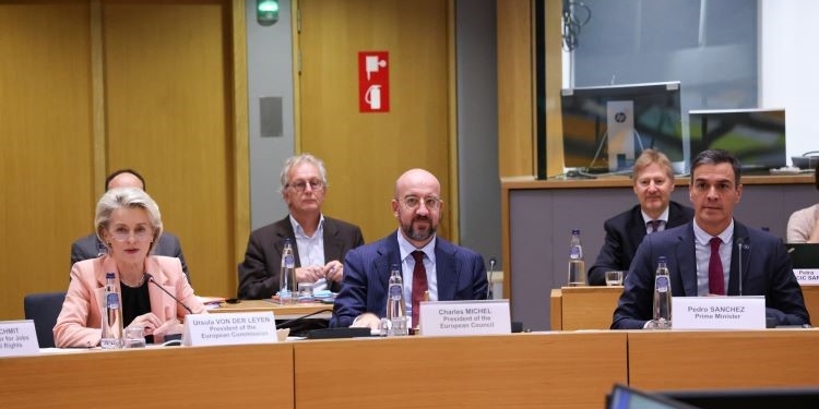 Sánchez asegura ante la UE que el balance social de la Presidencia es “positivo en muchos ámbitos”