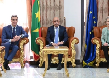 Sánchez y Von der Leyen reafirman la cooperación migratoria y de seguridad con Mauritania
