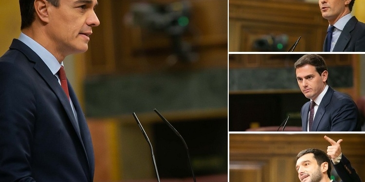 Sánchez se enfrenta en el Congreso a PP, Cs y Podemos por su política hacia Venezuela