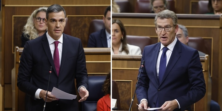 Sánchez a Feijóo: “El PP apoyaba el Estado palestino, pero su política internacional la marca Aznar”