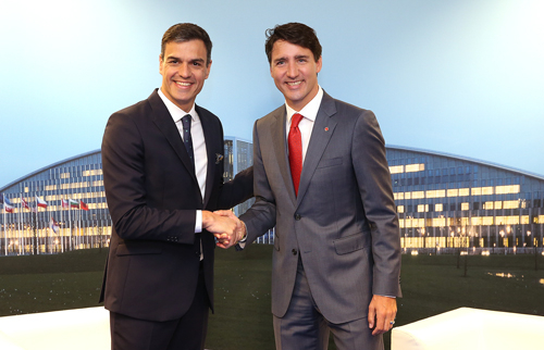 Sánchez se reunirá con Trudeau en Canadá antes de ir a Naciones Unidas