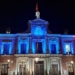 Exteriores ilumina su fachada para saludar a la Presidencia eslovena de la UE