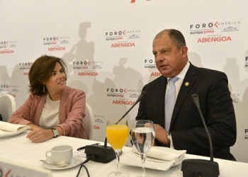 España subraya la estabilidad de Costa Rica durante la visita de su presidente