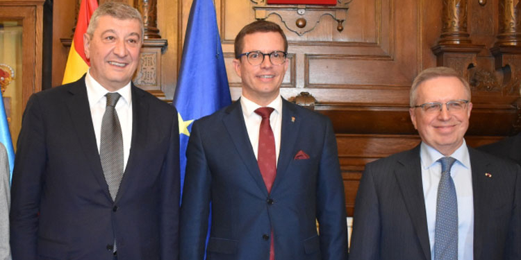 Cata de los vinos azerbaiyanos Savalan en el Centro Riojano