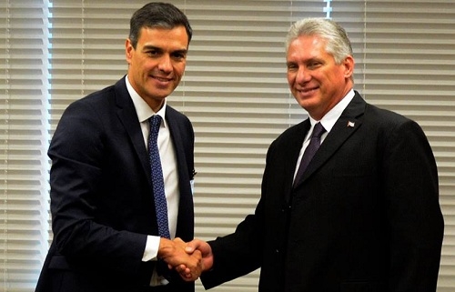 Pedro Sánchez prepara su viaje a Cuba para finales de noviembre