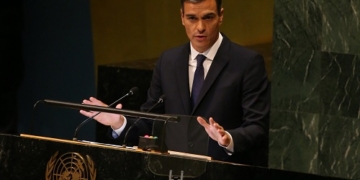 Sánchez asegura ante la ONU que España es «una democracia plena»
