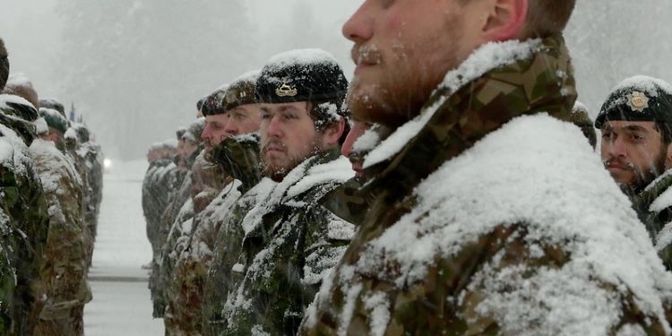 Comienza el relevo de los 622 militares españoles de la misión de la OTAN en Letonia