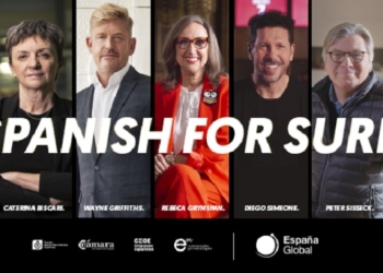 Simeone, Malikian, Grynspan y Lucrecia, entre los rostros extranjeros de la nueva ‘Spain for Sure’