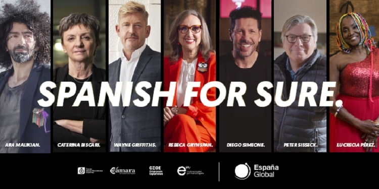 Simeone, Malikian, Grynspan y Lucrecia, entre los rostros extranjeros de la nueva ‘Spain for Sure’