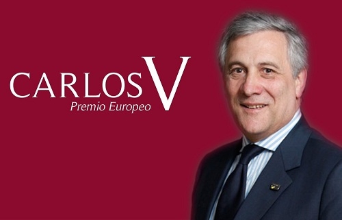 Tajani obtiene el Premio Europeo Carlos V a propuesta de Exteriores