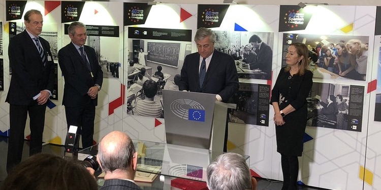 Tajani: “La Constitución de 1978 inspiró el proceso de integración europea”
