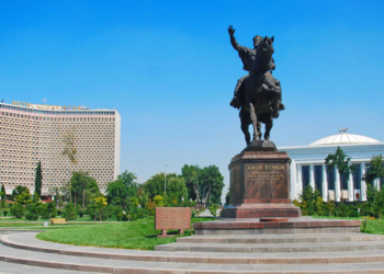 Tashkent, capital de Uzbekistán.